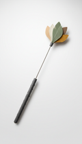 Minimalist Leather-Wrapped Cat Toy Wand