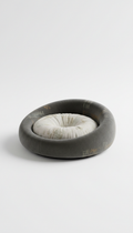 Velvet Sculptural Cat Bed